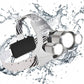 USB Rechargeable LED Headlamp, 1080 Lumen, Red Light, Zoomable IPX54 Headlight for Camping, Hiking & Hard Hats