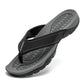 Mens Athletic Sandals with Orthopedic Arch Support and Cushioned Straps