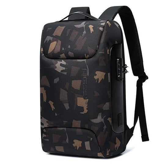 Secure Waterproof Anti Theft Backpack