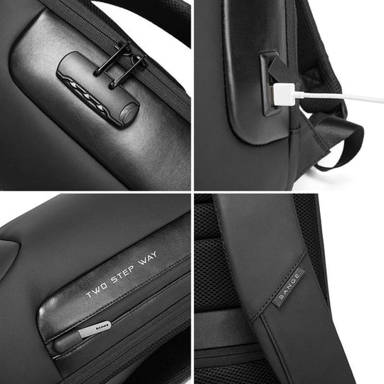 Secure Waterproof Anti Theft Backpack