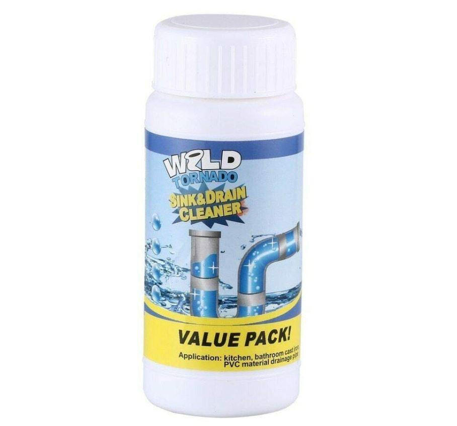 High Density Drain Opener with pH Modifying Formula and Septic Safe Solution