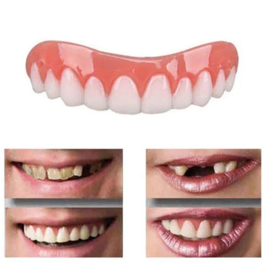 Artificial Teeth Cover, Removable Cosmetic Dental Veneer for a Natural Smile