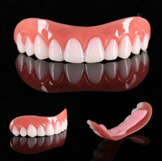 Artificial Teeth Cover, Removable Cosmetic Dental Veneer for a Natural Smile