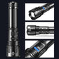 Rechargeable Tactical Flashlight with 12000 Lumens and Adjustable Beam, 550m Range