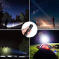 Rechargeable Tactical Flashlight with 12000 Lumens and Adjustable Beam, 550m Range
