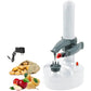 Electric Potato Peeler with Automatic Shutoff and Adjustable Chamber for Root Vegetables