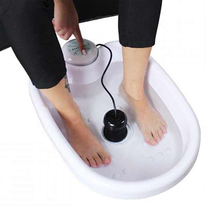 Ionic Foot Detox Bath Vibrating Whirlpool Soak Cleanse