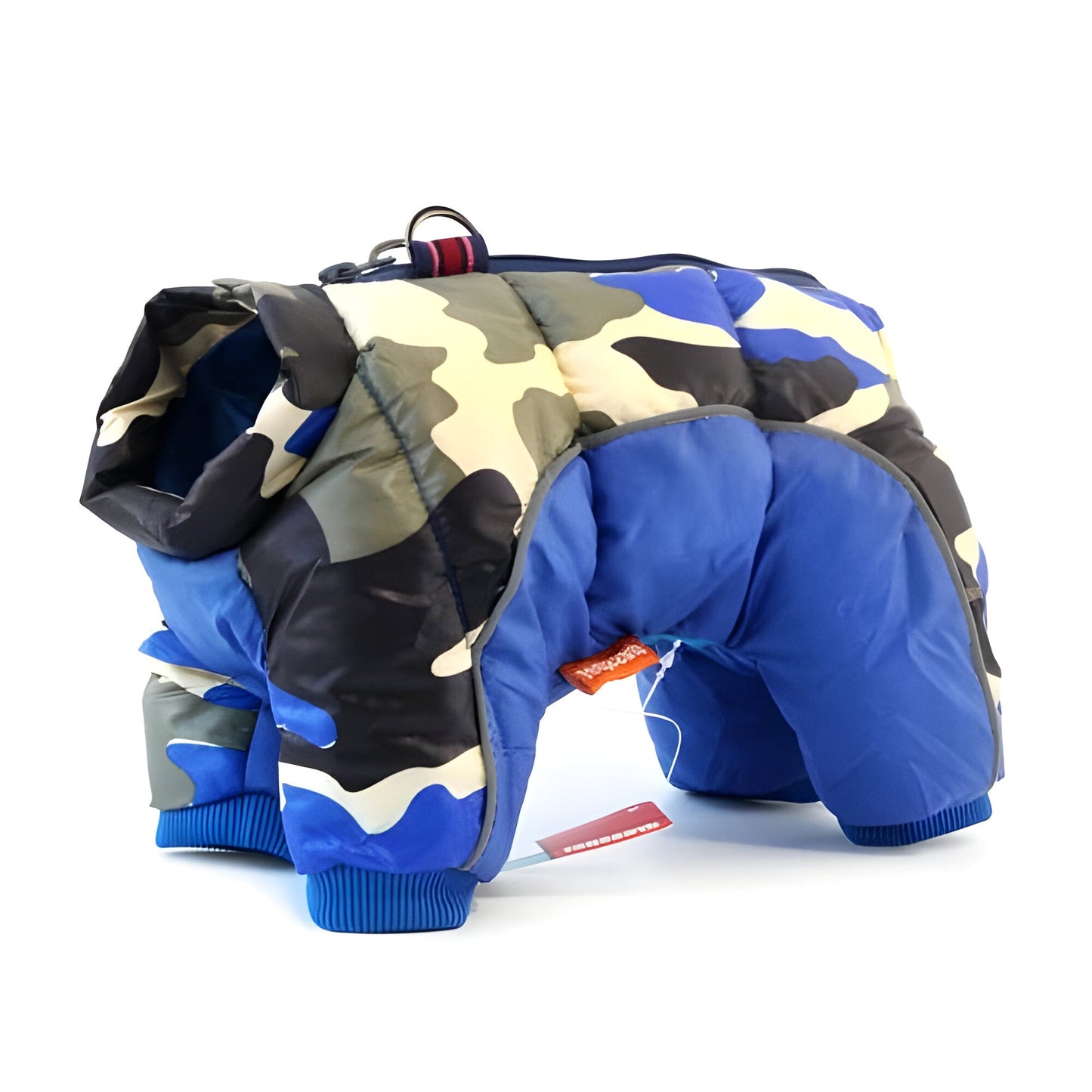 Dog Winter Coat with Water Resistant Shell and Down Alternative Lining, Reflective Strip