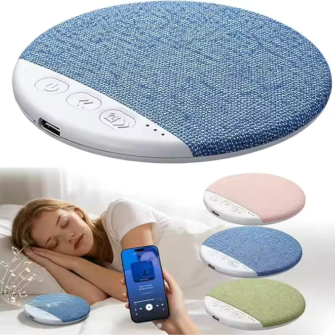 Pillow Speaker with V6.0 Wireless and Built-In White Noise, Rechargeable Battery
