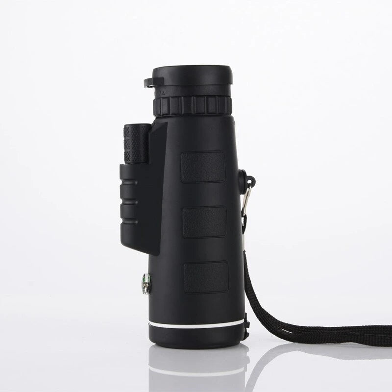 High Power Monocular Telescope With Smartphone Holder and Tripod, Waterproof 10x Magnification