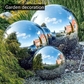 Polished Stainless Steel Garden Viewing Spheres