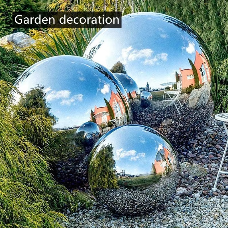 Polished Stainless Steel Garden Viewing Spheres
