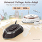 Compact Travel Iron with Foldable Handle and Rapid Heating Plate