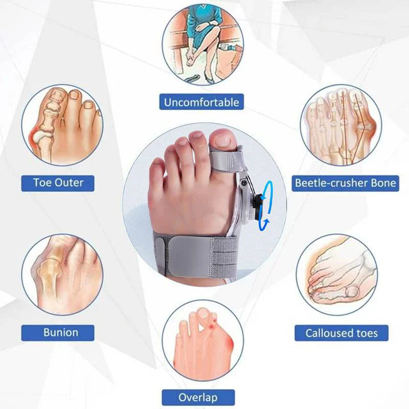 Natural Toe Alignment Corrector and Spacer