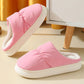 Heated Slippers with USB Power Connection and Non-Slip Base, One Size