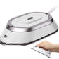 Compact Travel Iron with Foldable Handle and Rapid Heating Plate