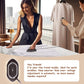 Compact Travel Iron with Foldable Handle and Rapid Heating Plate