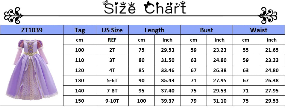 Girls Ball Gown Dress with Puff Sleeves and Applique Detailing, Mid Calf Length