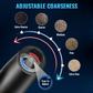 Electric Salt And Pepper Grinder with Gravity Sensor and Adjustable Coarseness