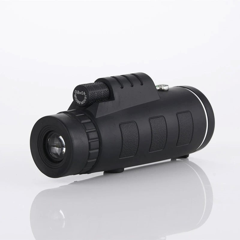 High Power Monocular Telescope With Smartphone Holder and Tripod, Waterproof 10x Magnification