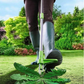 Standing Weed Puller with Three Pronged Grip and Spring Release, 36 Inch Handle