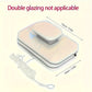 Magnetic Window Cleaner with Dual-Sided Pads and Safety String for Double Glazed Glass