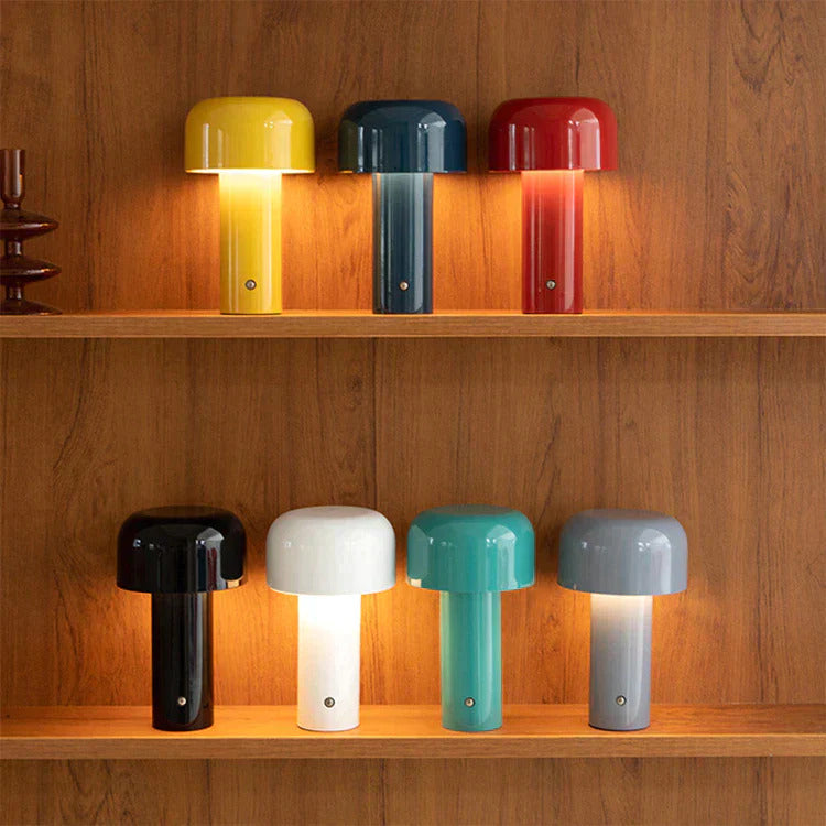 Rechargeable LED Mushroom Table Lamp