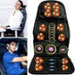 Mygametables Massage Chair Pad With Heated Back and Neck Cushion for Car and Home