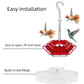 Mygametables Hummingbird Feeder with Ant Proof Hanging Perch