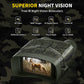 Mygametables Night Vision Binoculars 4K HD, 5x Zoom, 3-Inch Display
