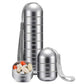 Mygametables Aluminum 7 Days Portable Pill Organizer for Travel