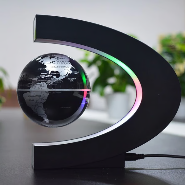 Mygametables Magnetic Floating Globe With LED Light