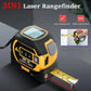 Mygametables 3-In-1 Infrared Laser Measuring Tape with Digital Display