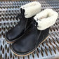 Mygametables Wool Lined Waterproof Leather Boots