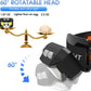 Mygametables LED Rechargeable Headlamp Flashlight with Motion Sensor