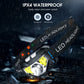 Mygametables LED Rechargeable Headlamp Flashlight with Motion Sensor