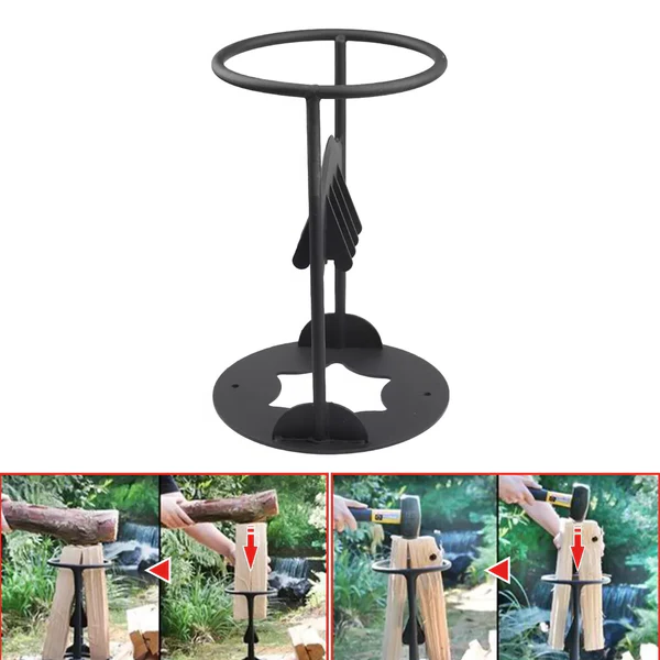Safe Cast Iron Kindling Cracker Firewood Splitter