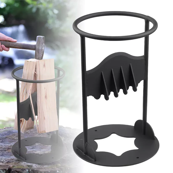 Safe Cast Iron Kindling Cracker Firewood Splitter