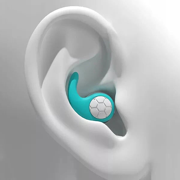 Reusable Noise Cancelling Silicone Earplugs for Deep Sleep