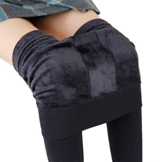 MGT Fleece Lined Stretchable High Waist Leggings