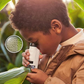 MGT Kids Portable Mini Pocket Microscope with Adjustable Zoom