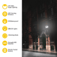 MGT Outdoor Solar Light with Motion Detection