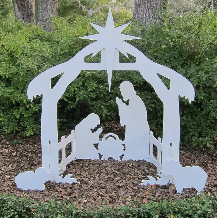 MGT Outdoor Christmas Nativity Set Holy Night Display