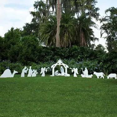 MGT Outdoor Christmas Nativity Set Holy Night Display