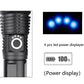 MGT Flashlight 90000 Lumens XHP50 LED Rechargeable