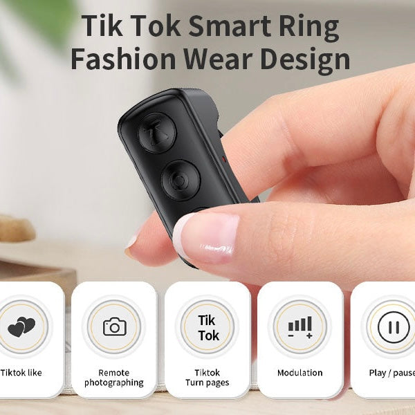 MGT TikTok Scrolling Ring Bluetooth Remote Control