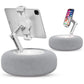 MGT Fuzzy Pillow Phone Holder with Snack Bowl