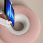 MGT Fuzzy Pillow Phone Holder with Snack Bowl