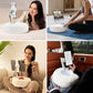 MGT Fuzzy Pillow Phone Holder with Snack Bowl