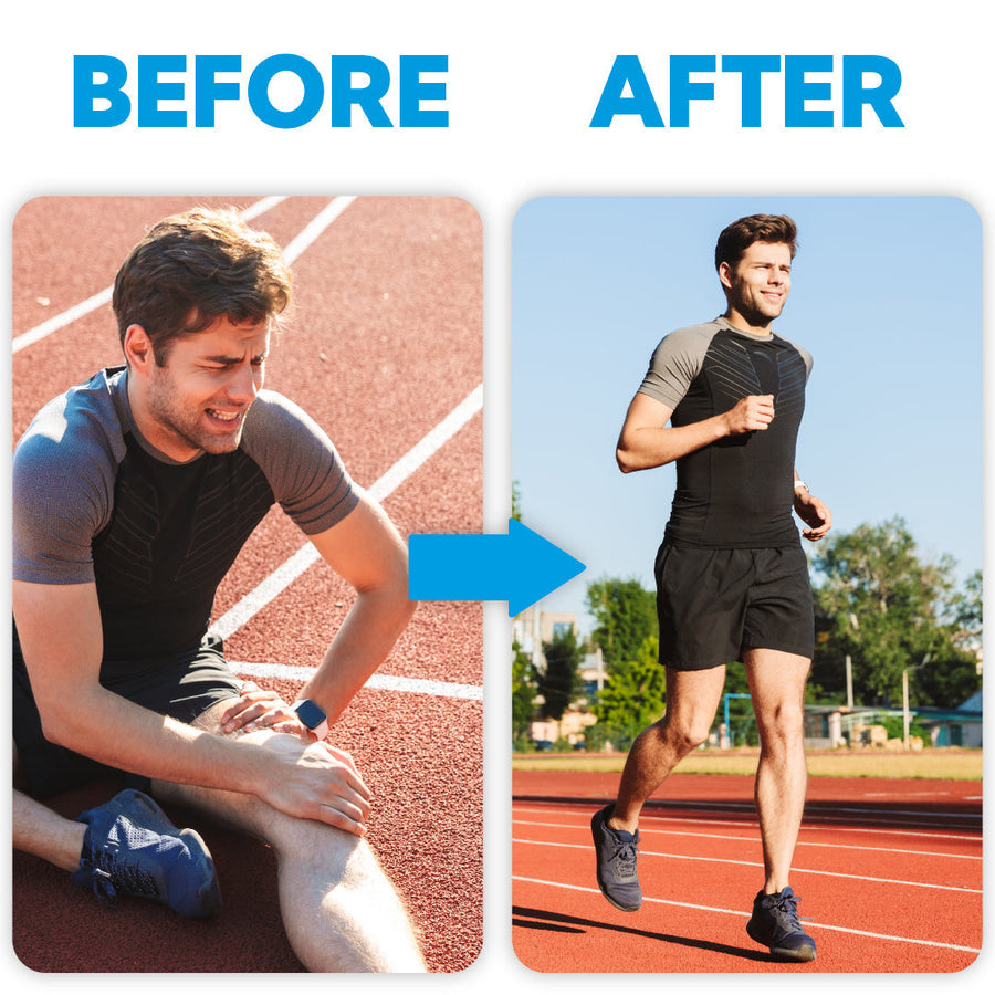 MGT Knee Massager with Heat Therapy, Pain Relief & Joint Recovery